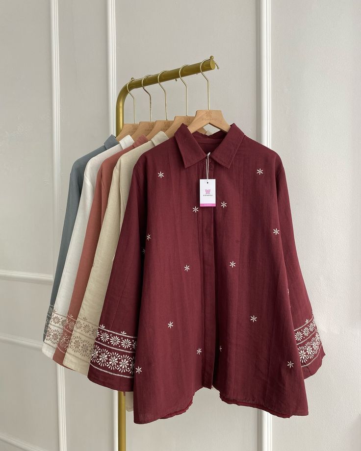 Velora Hand-Embroidered Tops Set