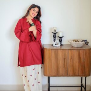 The Loooks Khaddar Solid Co-Ord Set