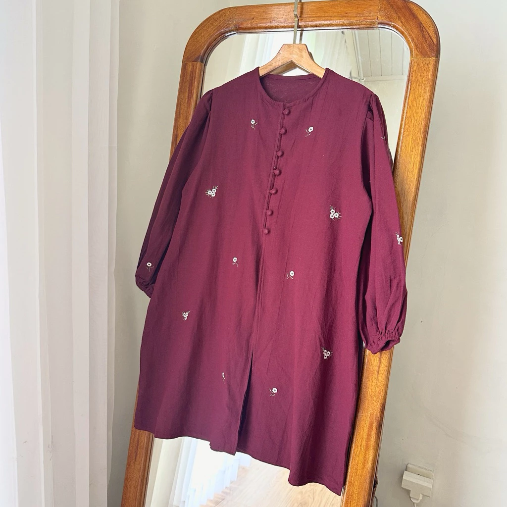 Floral Embroidered Tunic - Image 2